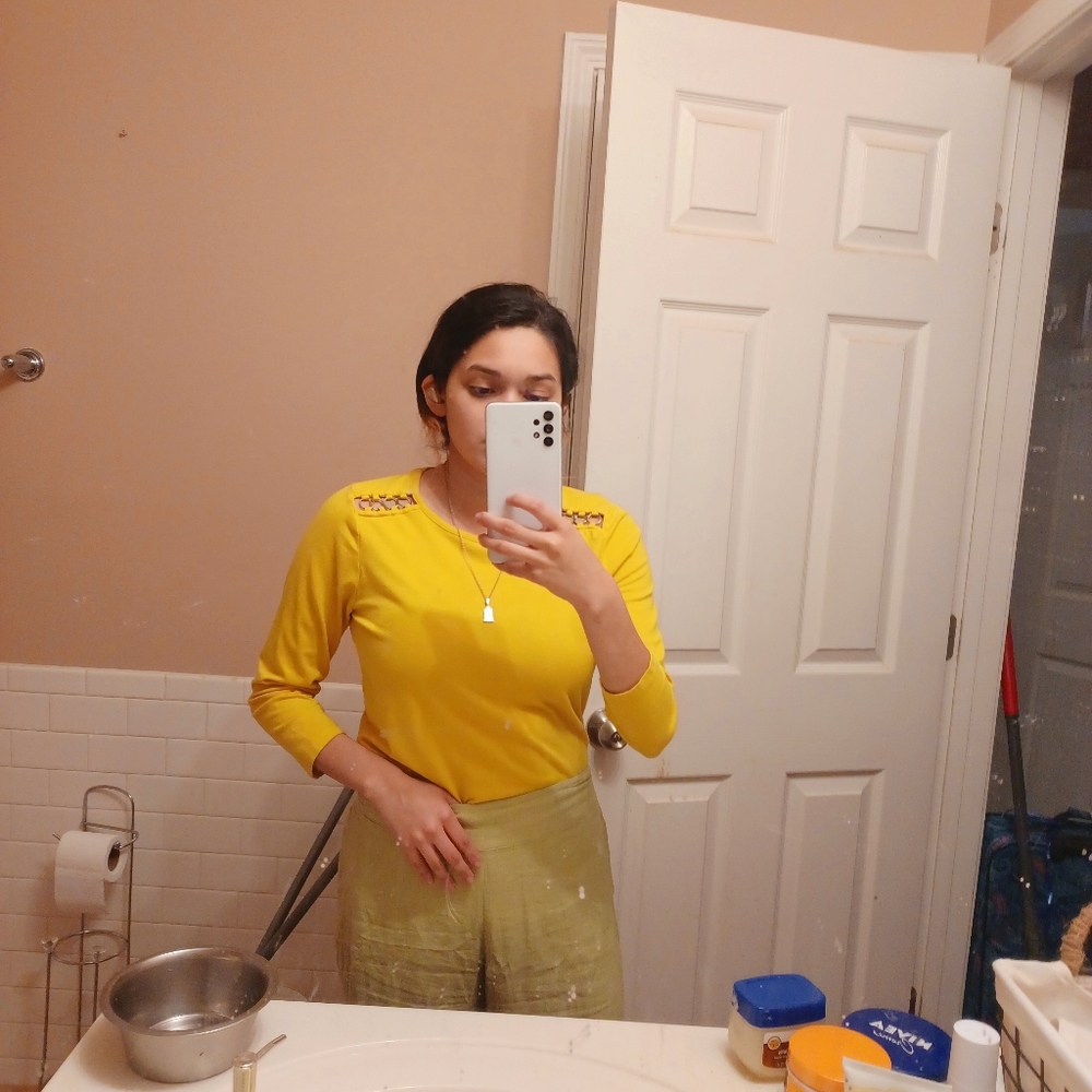 MICHEAL KORS Yellow Shirt